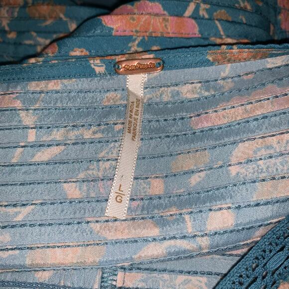 Free People Brunch Date Bodysuit sz L - Picture 6 of 9